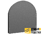 Ставни глухие двупольные арочные ГС-05